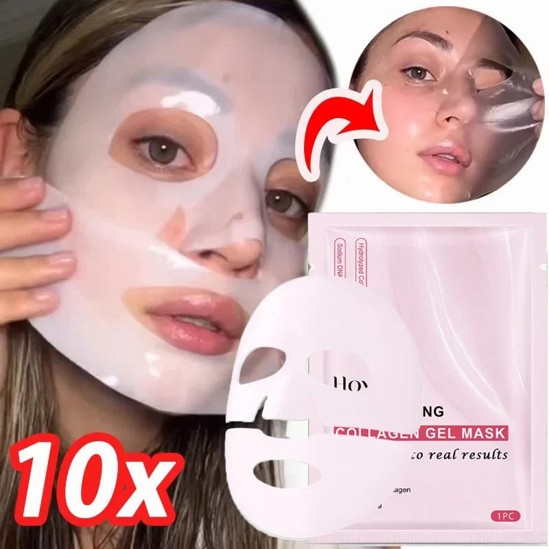 Pink Bio Collagen Hydrogel Face Mask – Salmon PDRN & Hyaluronic
