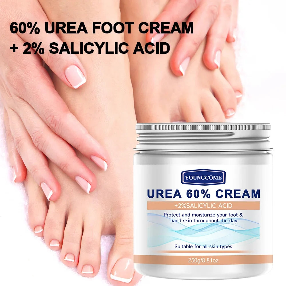 YOUNGCOME Urea Cream Salicylic Acid Hydrating Hand Foot Dry Skin Care