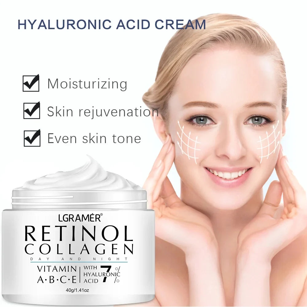 REAROYA Retinol Face Cream – Anti-Aging, Firming & Wrinkle Repair