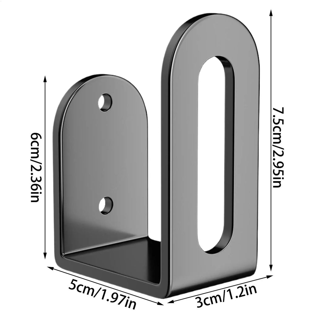 Pot Lid Organizer Wall Mount Hanger Adhesive Rack Space Saving