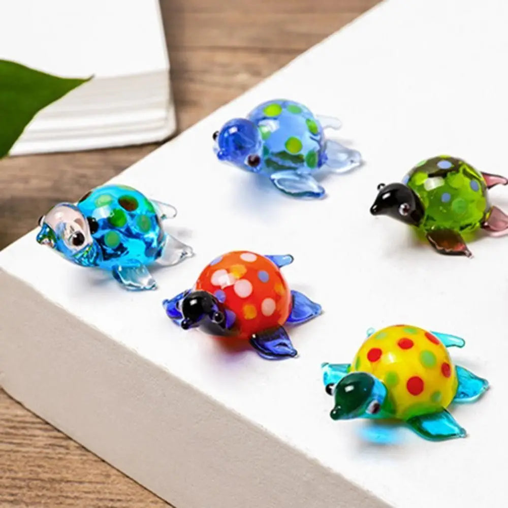Lifelike Miniature Turtle Figurine | Aquarium & Desktop Decor
