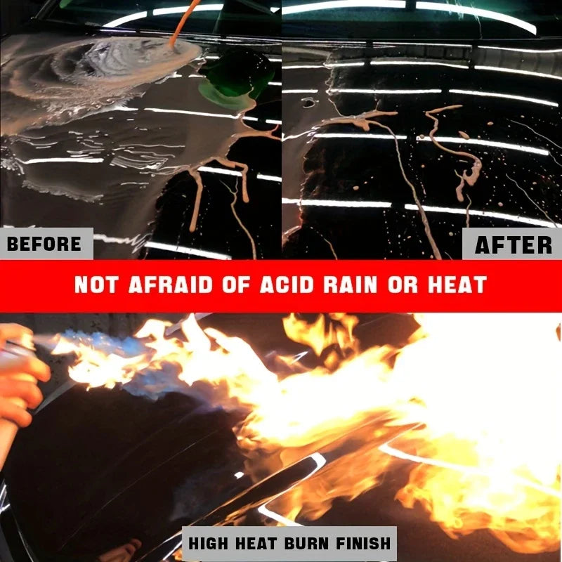 Black Car Ceramic Wax – UV & Scratch Protection Coating