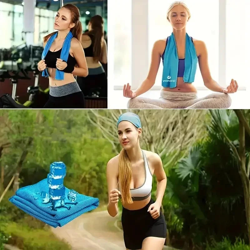 10-Pack Quick-Dry Cooling Towels | Gym, Sports & Outdoor