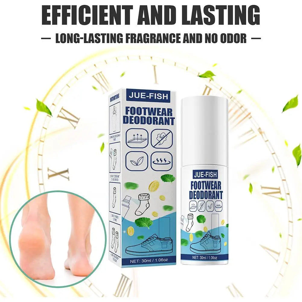 Shoe & Foot Deodorant Spray – Odor Eliminator 30ml