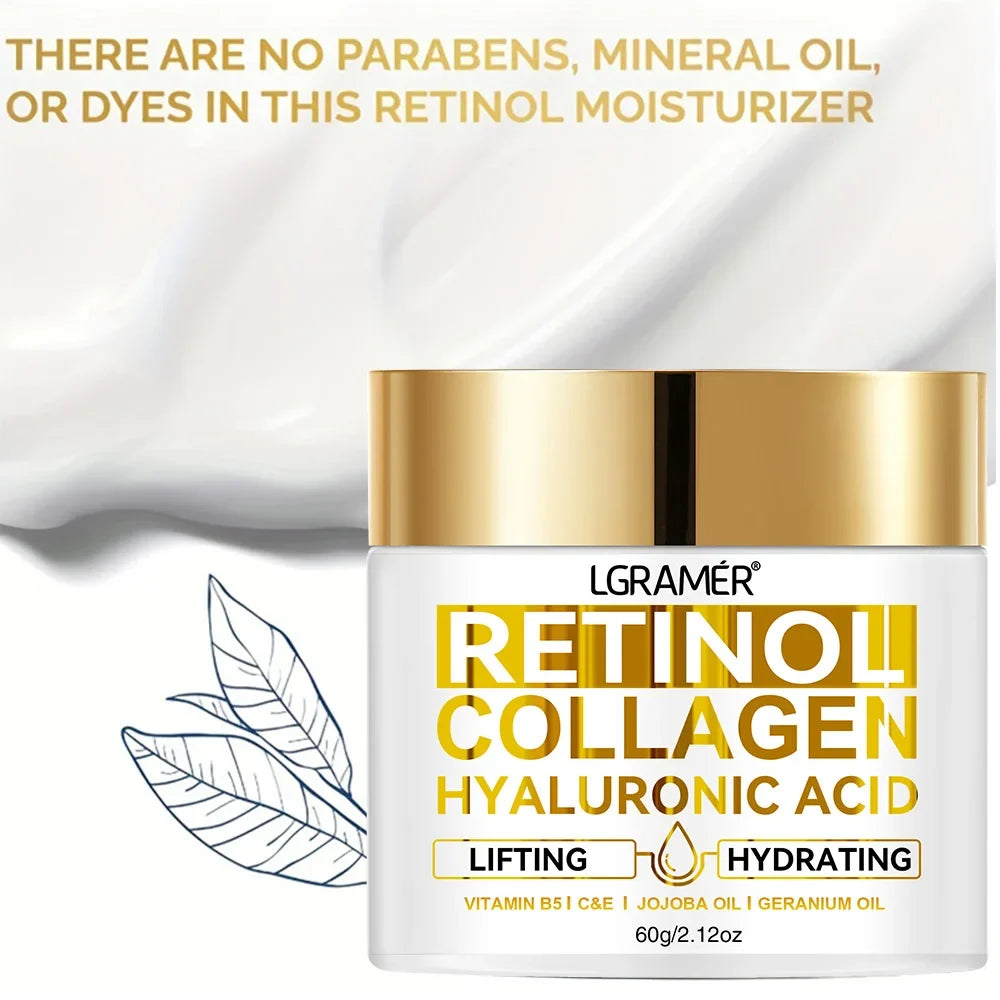 REAROYA Retinol Anti-Aging Face Cream – Hyaluronic Acid 30/60ml