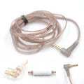 OFC Twisted 2-Pin Upgrade Cable for KZ ZS10 IEM Earphones