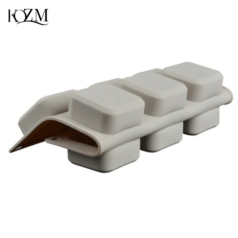 9-Cavity Silicone Soap Mold | Square Handmade Soap Bar Mold