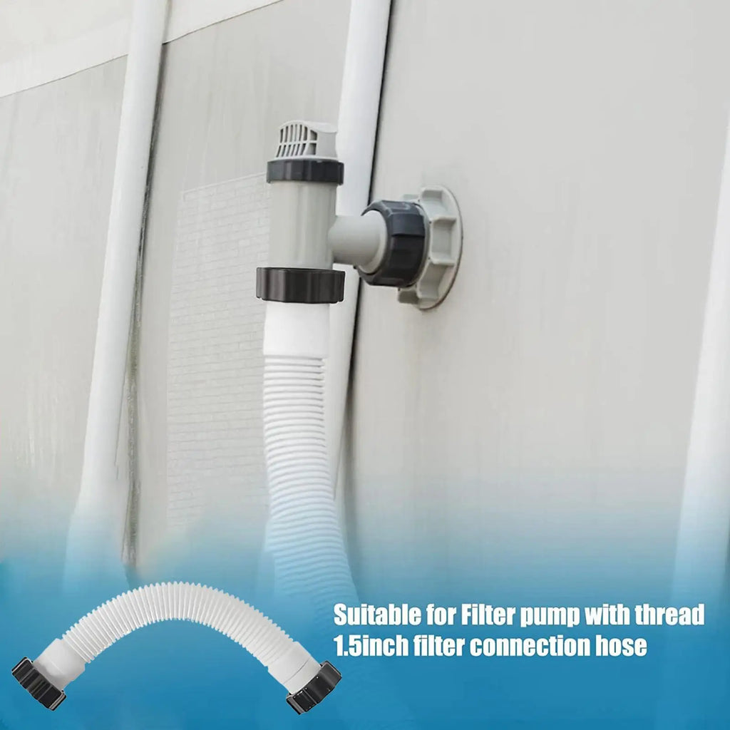 Pool Pump Hose Heavy-duty Flexible Quick-connect Parts Swimming