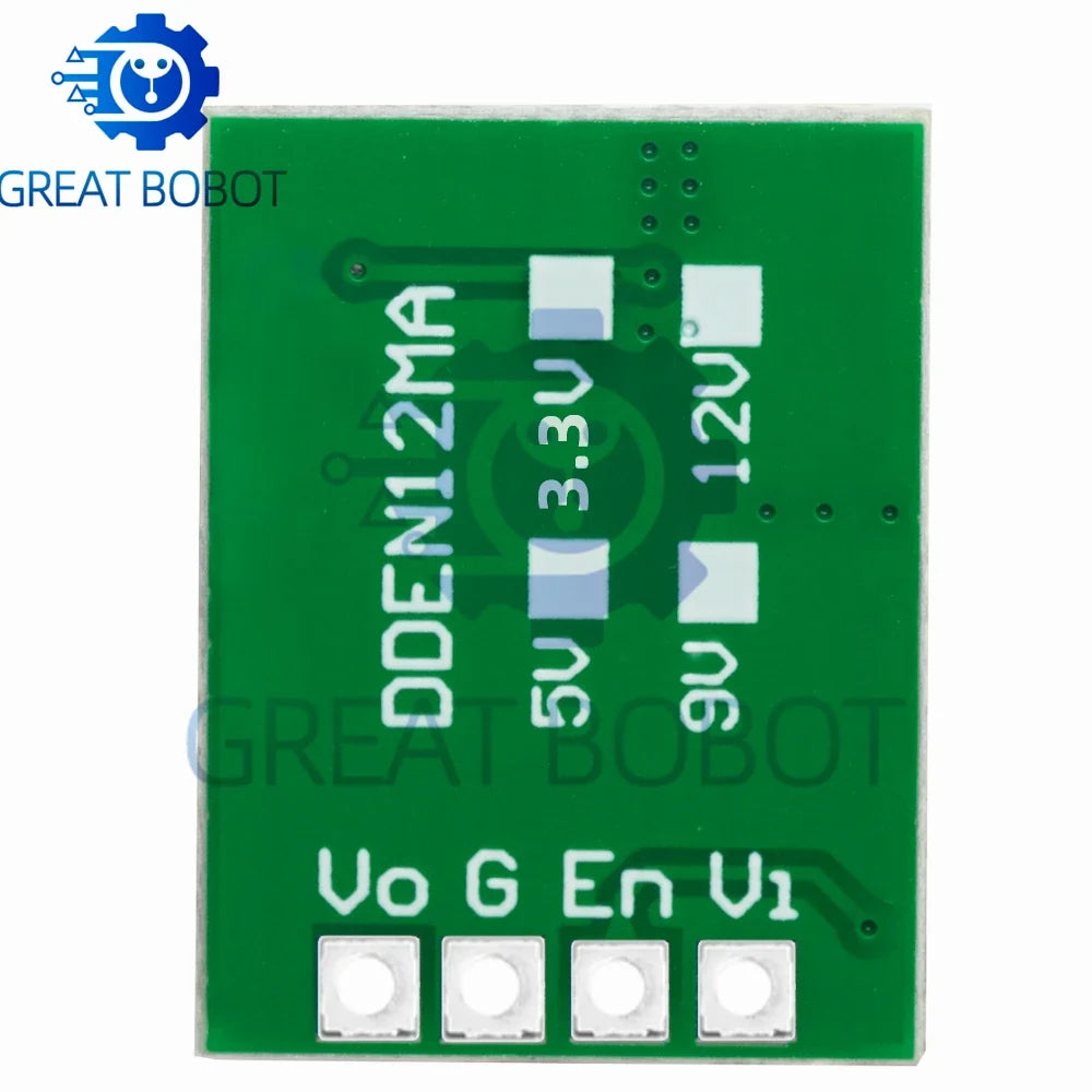 DC-DC Step-Up Boost Converter Module 3V–5V to 5V 9V 12V