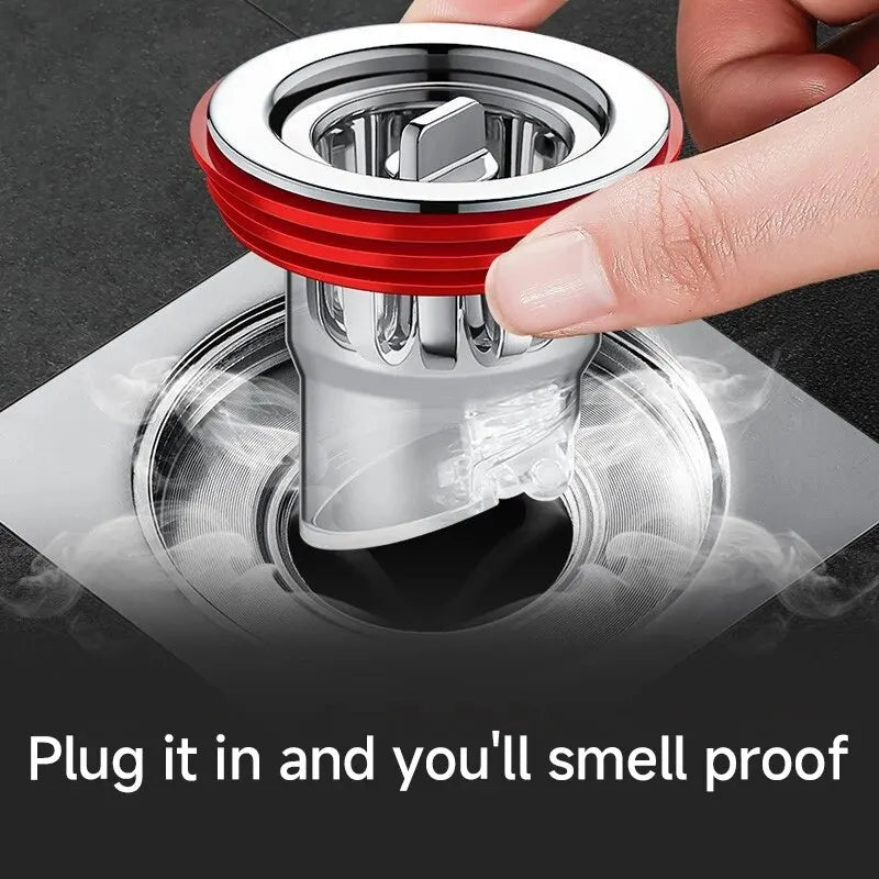 Brass Floor Drain Core – Odor Block & Backflow Preventer