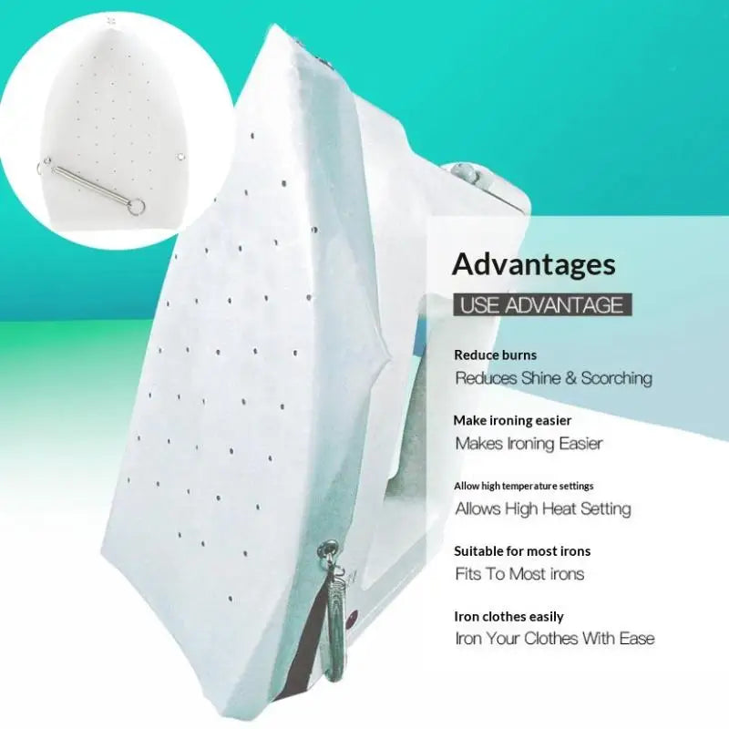 Teflon Iron Sole Protector Cover – Universal Non-Stick Iron Shoe