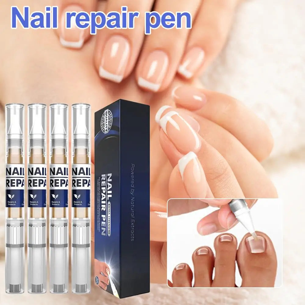 Nail Repair Essence Pen Set 4 Pcs – Undecylenic Acid Formula