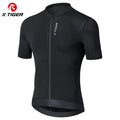 X-TIGER Men's Cycling Jersey Short Sleeve SPF 50 MTB Road Bike