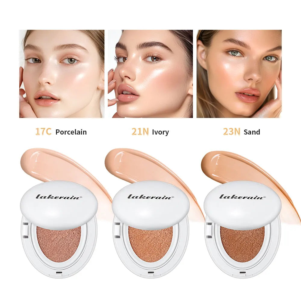 Korean Cushion Foundation CC Cream – Waterproof Full Coverage SPF