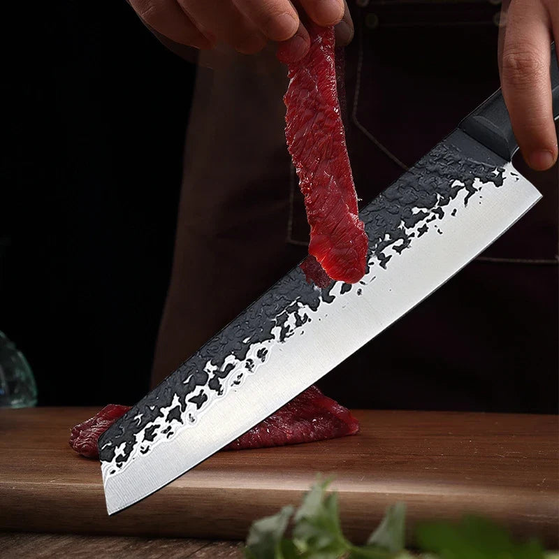 Handmade Japanese Chef Knife – Kiritsuke & Nakiri Full Tang