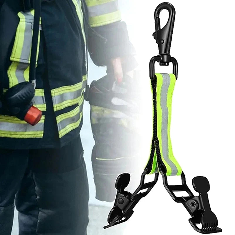 Firefighter Glove Strap – Universal Glove Holder & Belt Clip