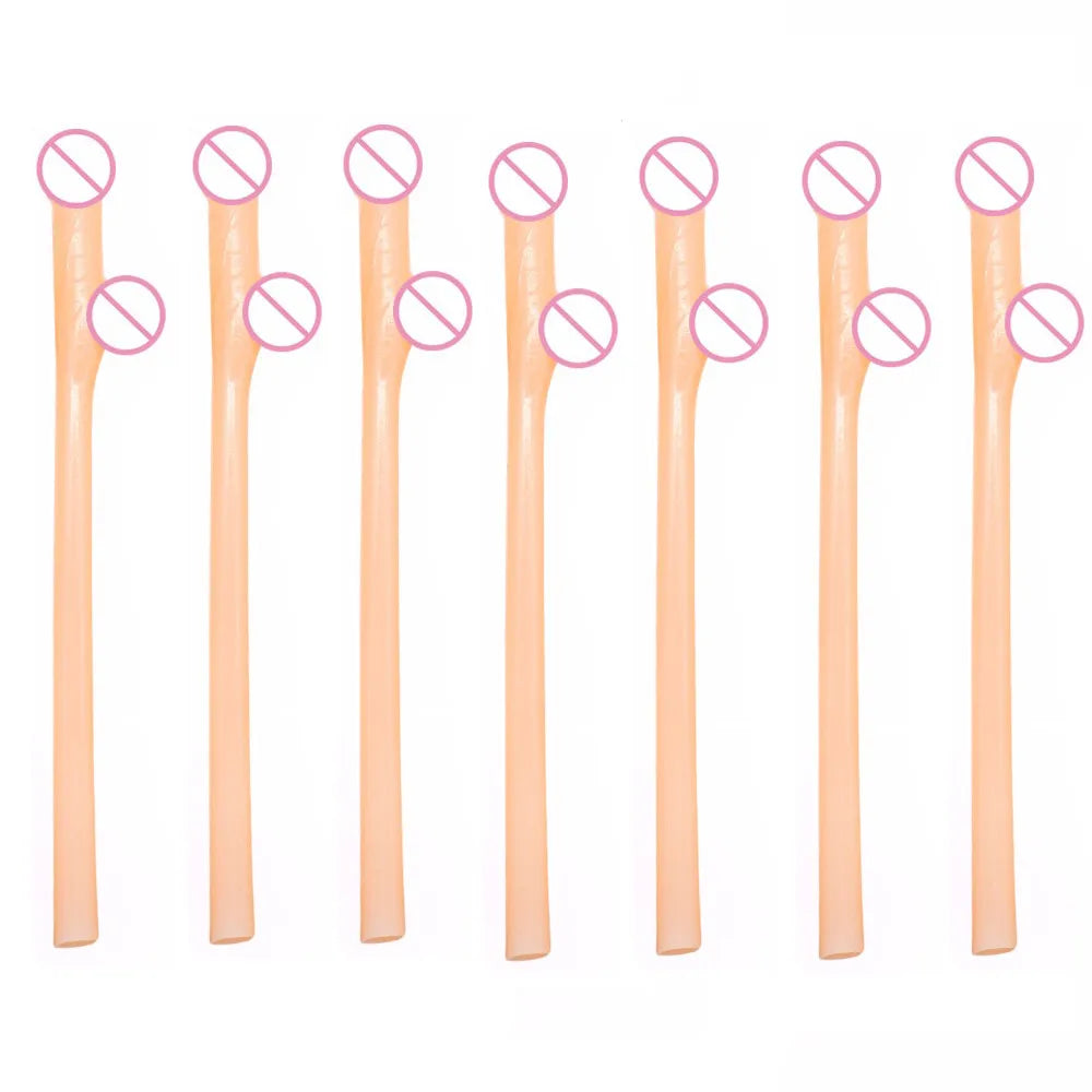 10-Pack Novelty Bachelorette Party Straws | Bridal Shower