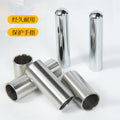 Metal Electric Wood Guitar Slider Stainless Steel Finger Cover Hollow