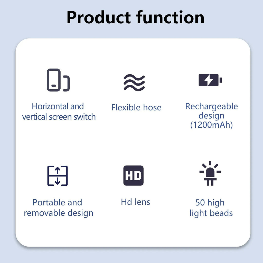 Digital Magnifying Glass – Switchable Screen, Rechargeable