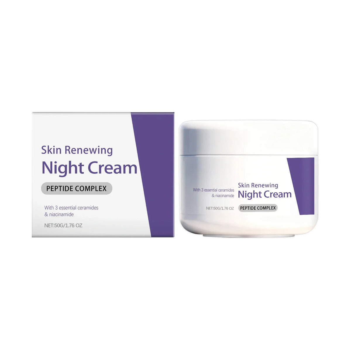 Ceramide Night Cream with Niacinamide – Brightening & Hydrating