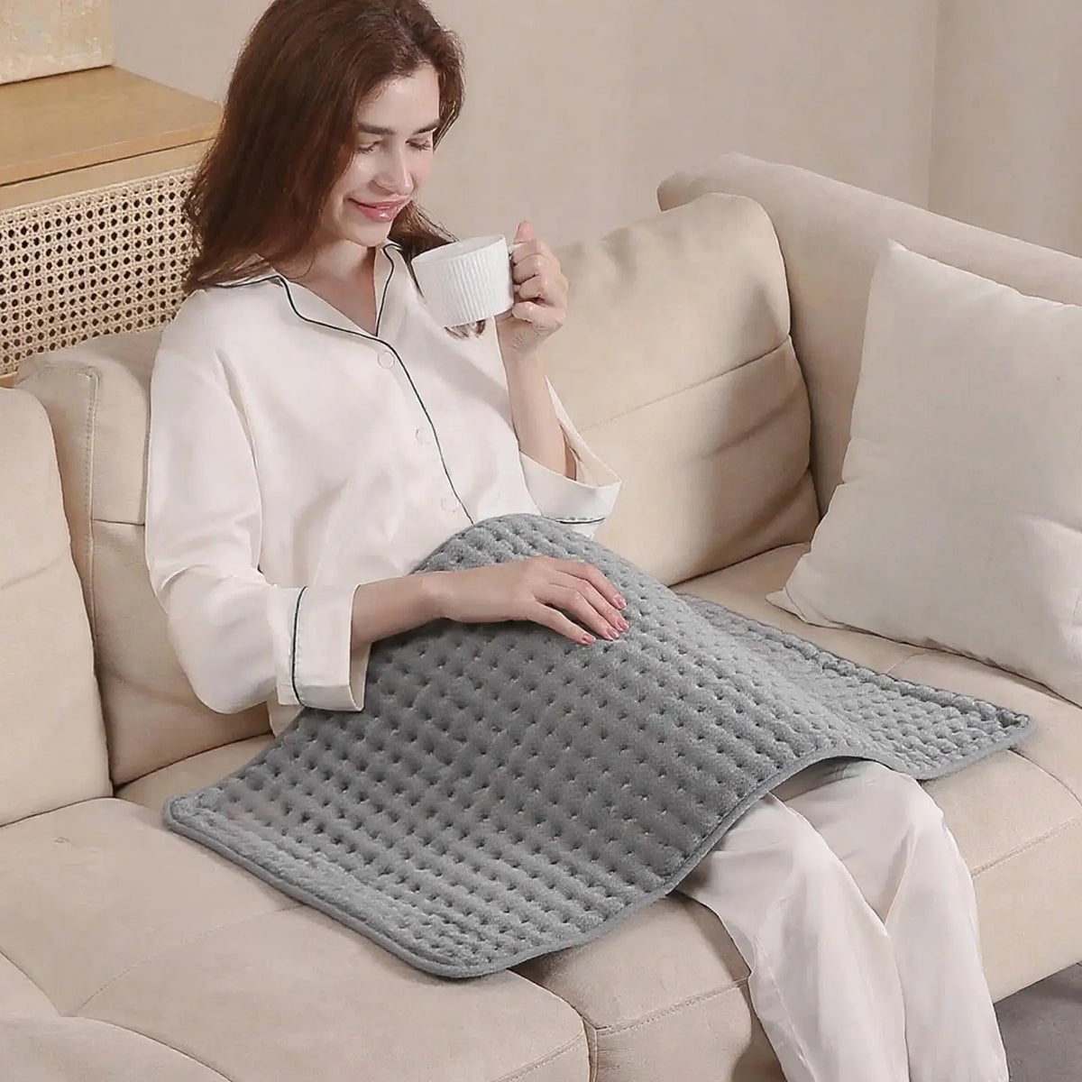 Portable Electric Heating Pad | Adjustable Temp & Auto Shut-Off