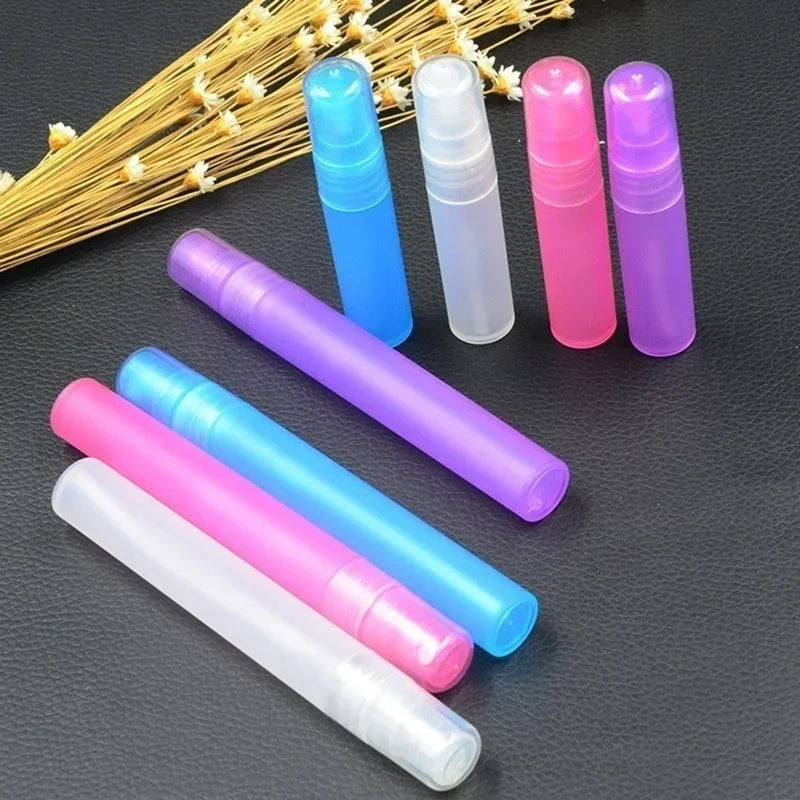 5-Pack Mini Refillable Spray Bottles 5ml & 10ml Travel Size