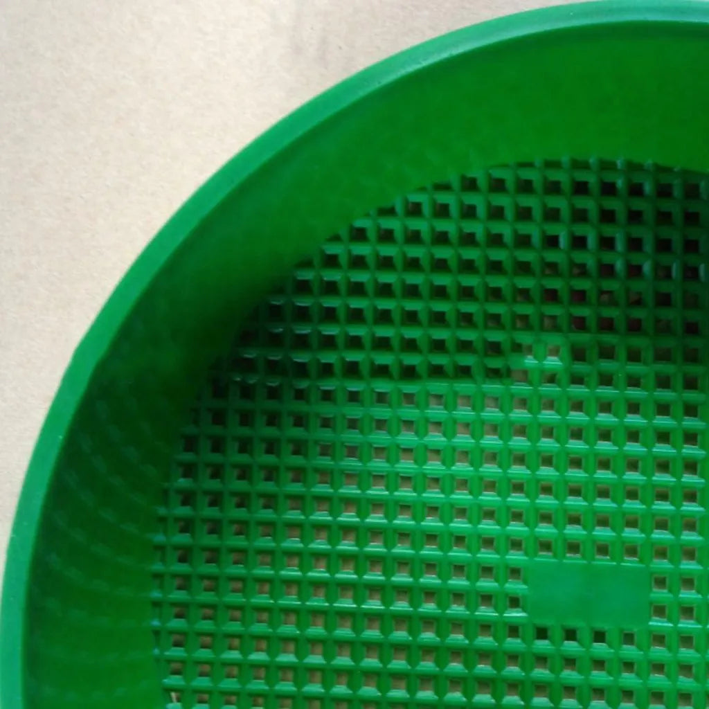 Plastic Garden Soil Sieve | Fine Mesh Sand & Stone Sifter