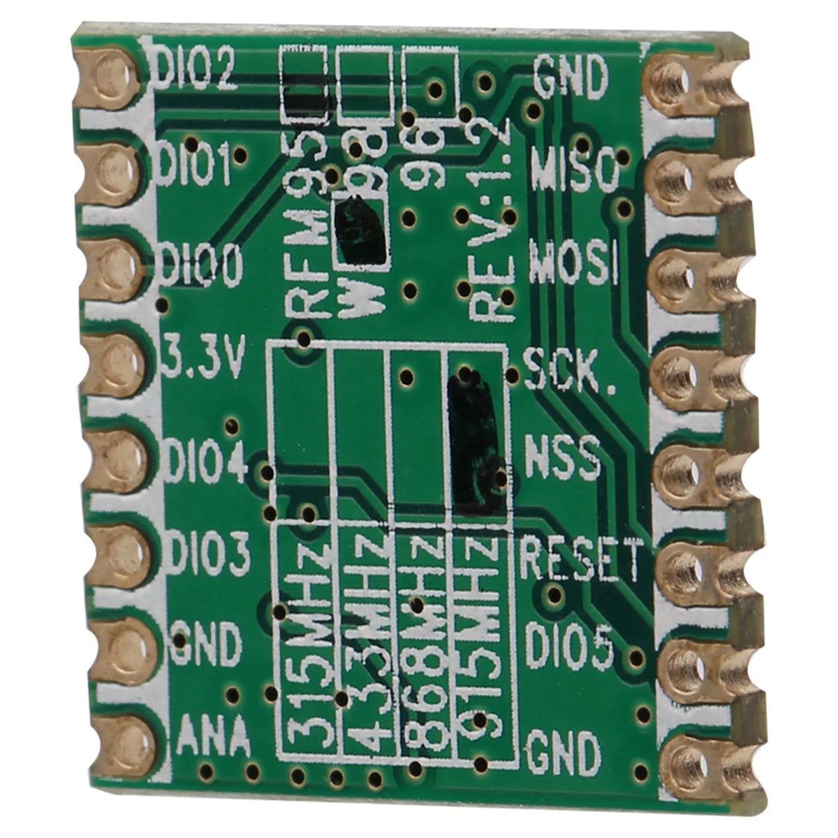 RFM96 RFM96W 433M Wireless Transceiver Module 20DBM LORA TM