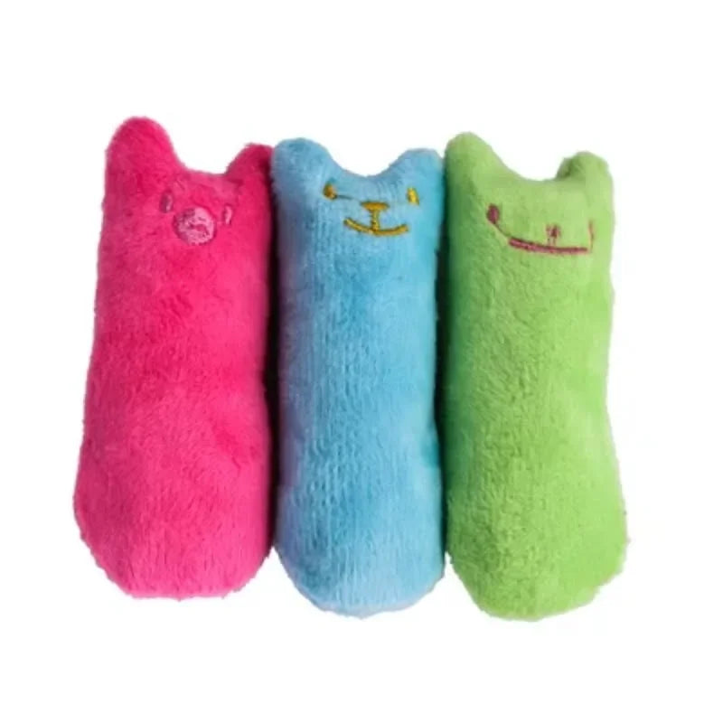 Interactive Catnip Plush Chew Toy for Cats & Kittens
