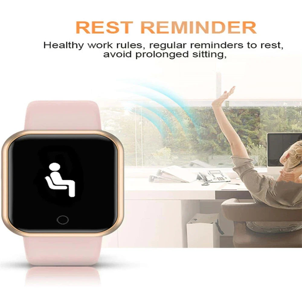 CHAONB Smart Fitness Watch | Bluetooth Tracker Android iOS
