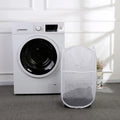 Large Foldable Mesh Laundry Basket – Portable Clothes Hamper
