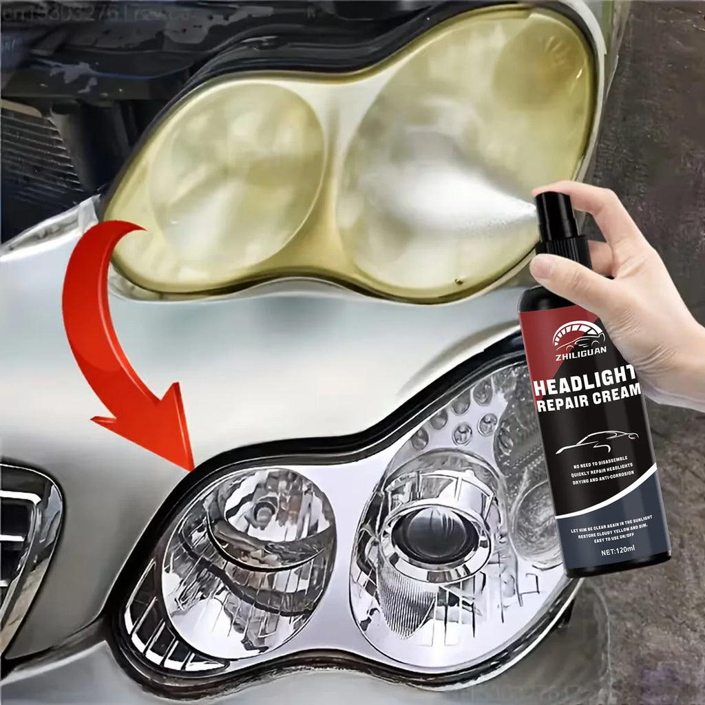 Headlight Restoration Kit – Polishing Cleaner for Cars & Trucks