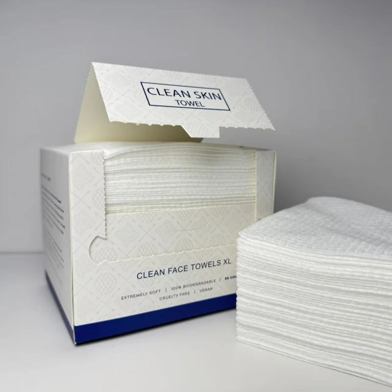 Disposable Face Towels – Thick Makeup Remover Cleansing Wipes