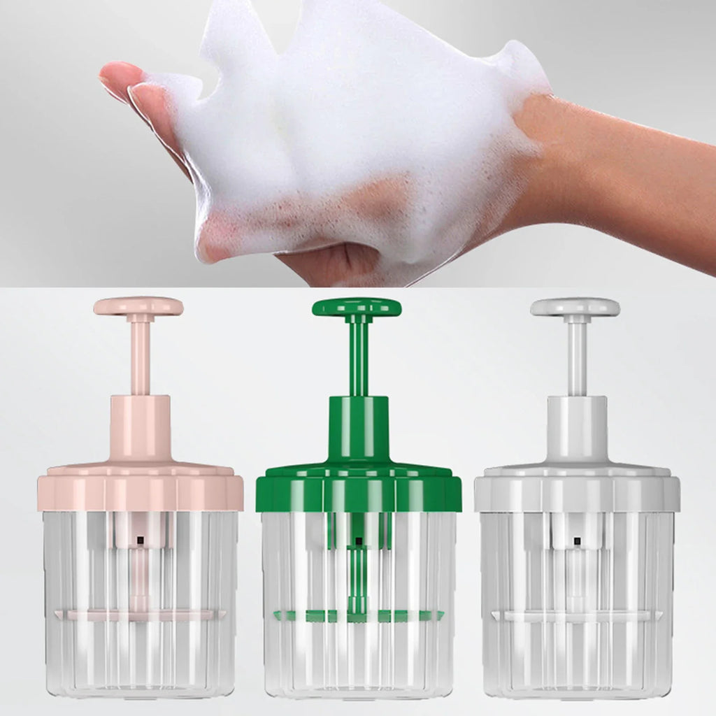 Portable Manual Foam Maker Cup | Face & Body Wash Foamer