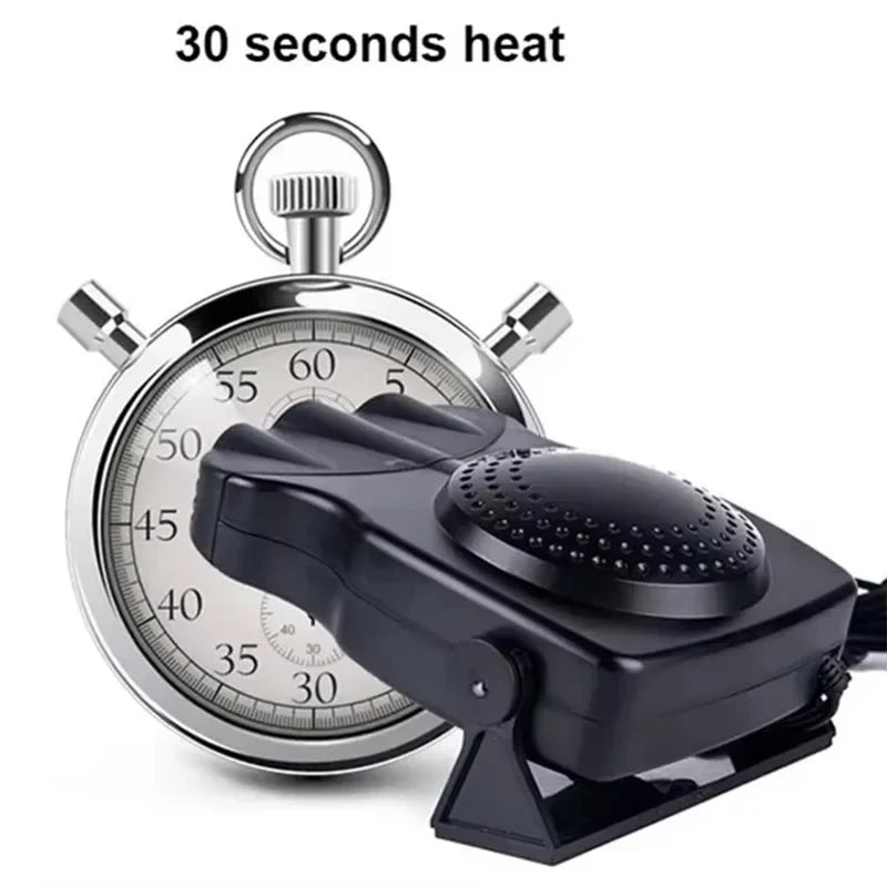 Portable 12V Car Heater Fan – Rapid Heating & Defrost