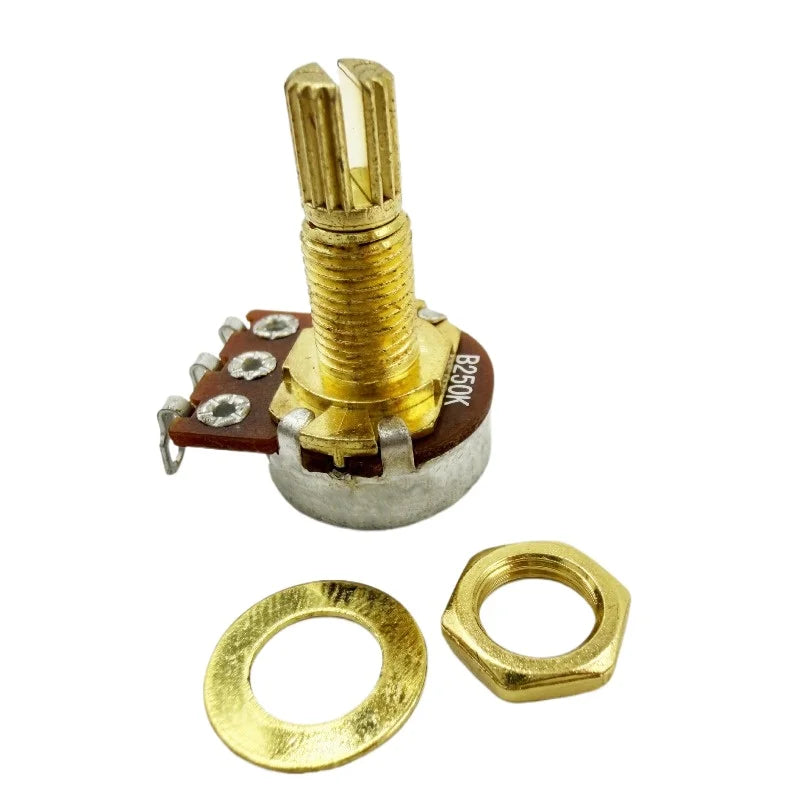 Long Shaft Guitar Potentiometers Pots Audio Tone Volume Switch