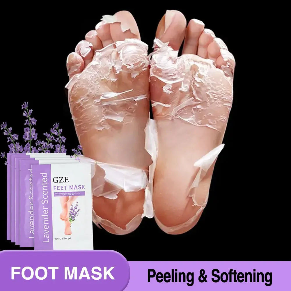 GZE Foot Peel Mask – Exfoliating Treatment for Soft Feet
