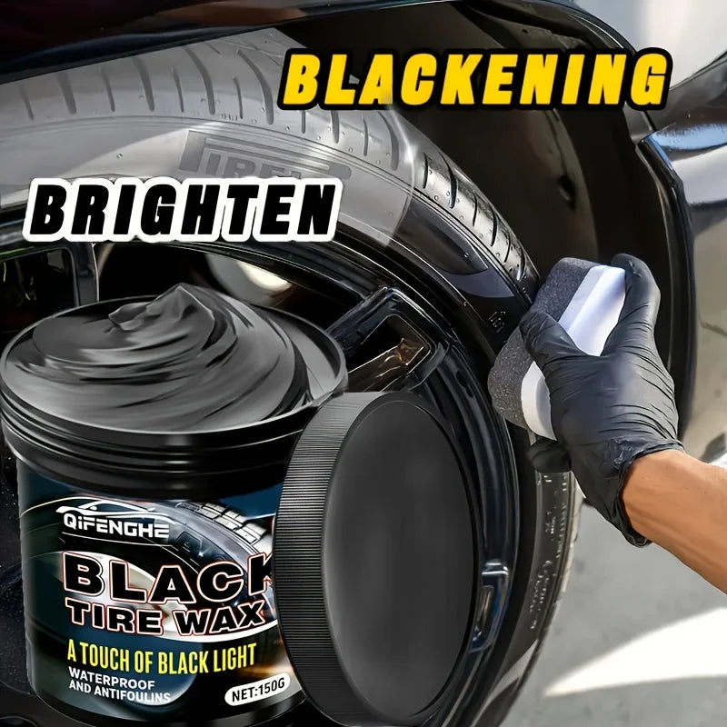 Car Tire Shine Wax – Blackening & Long-Lasting Protection