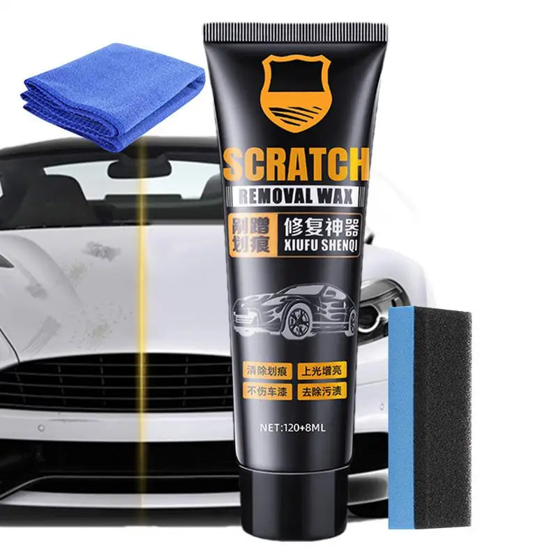Car Scratch Removal Wax Paint Sponge Auto Remove Marks Reconditioning