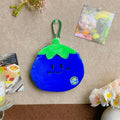 Fruit Plush Coin Purse – Cute Mini Wallet & Key Organizer