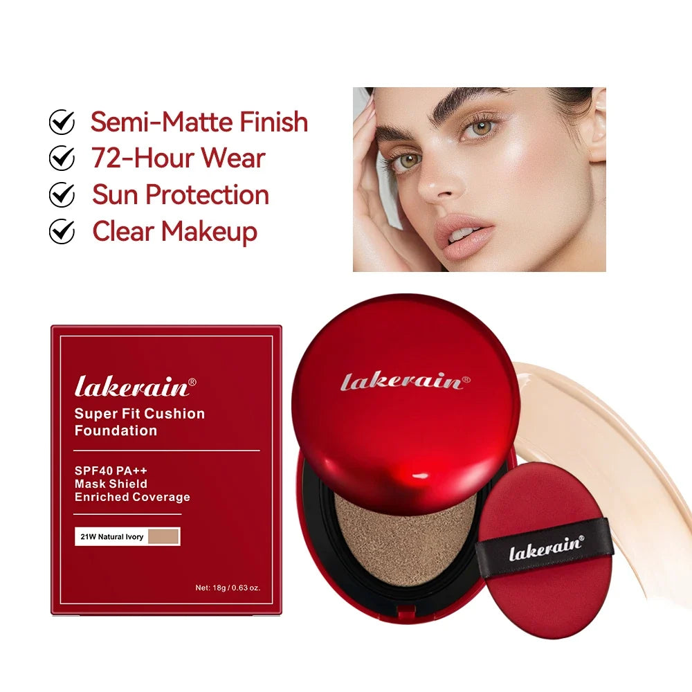 BB Cream Air Cushion Foundation – High Coverage & Waterproof