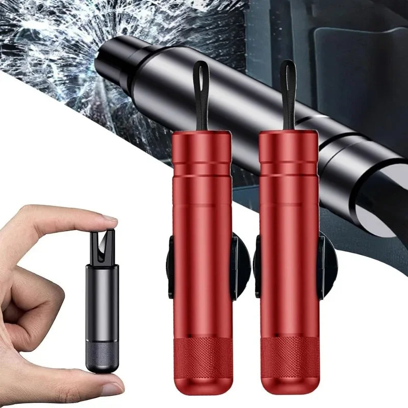 Car Emergency Hammer – Window Glass Breaker & Seat Belt Cutter