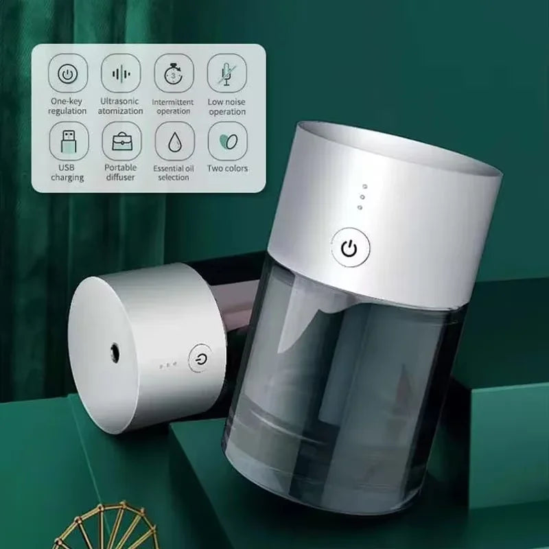 Waterless Car Essential Oil Diffuser | USB Ultrasonic Air Freshener