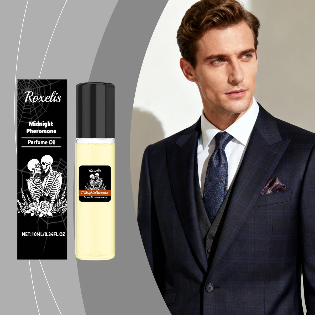 Midnight Musk Cologne Roll-On | Long-Lasting Pocket Fragrance