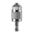 3-Jaw Keyless Drill Chuck 0 3- Capacity Bit Adapter Hex Shank
