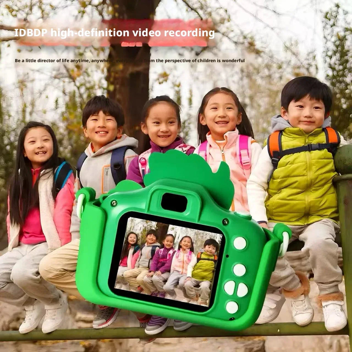 Kids Cartoon Digital Camera 1080P 20MP + 128GB SD | Ages 3–12