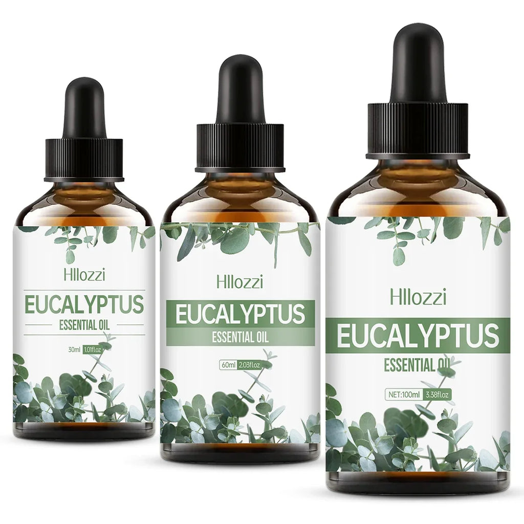 Hllozzi Pure Eucalyptus Essential Oil | Aromatherapy Diffuser