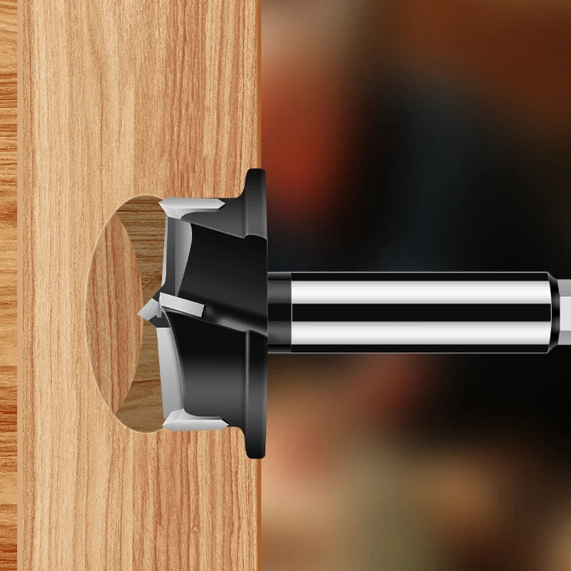 Three-blade Hinge Hole Opener Woodworking Cabinet Door Jig Puncher