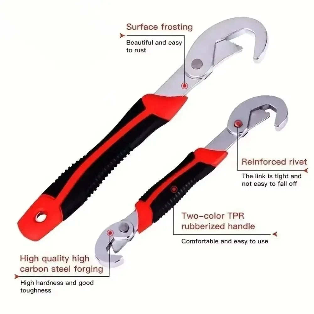 Adjustable Ratchet Wrench 6–22mm | Universal Hand Tool
