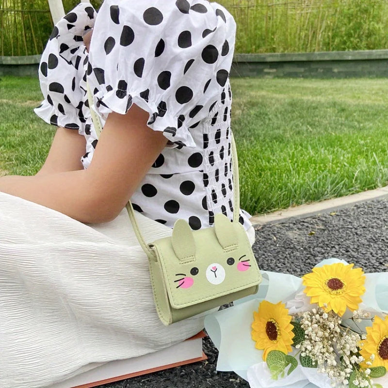 Children's Mini Handbags Princess Baby Girls PU Leather Small